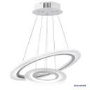 [P-00339] Lampara LED Decorativa Colgante, PC50239P, 40W, CW 6000K, 85-265Vac, Dimensiones: Φ590+Φ330mm, IP20
