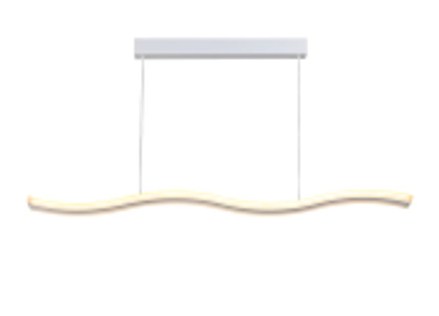 Lampara LED Decorativa Colgante, PC50728P, 50W, NW 4000K, 85-265Vac, Dimensiones: 1200x95x1200mm, IP20
