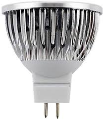 Bombilla LED Dicroica COB, MR16, 5W, CW 6000K, 100-260Vac, IP20, 45 Grados