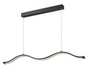 [P-00057] Lampara Decorativa Colgante 48W, 4000K, 85-265V, PC7487, Negro y Dorado