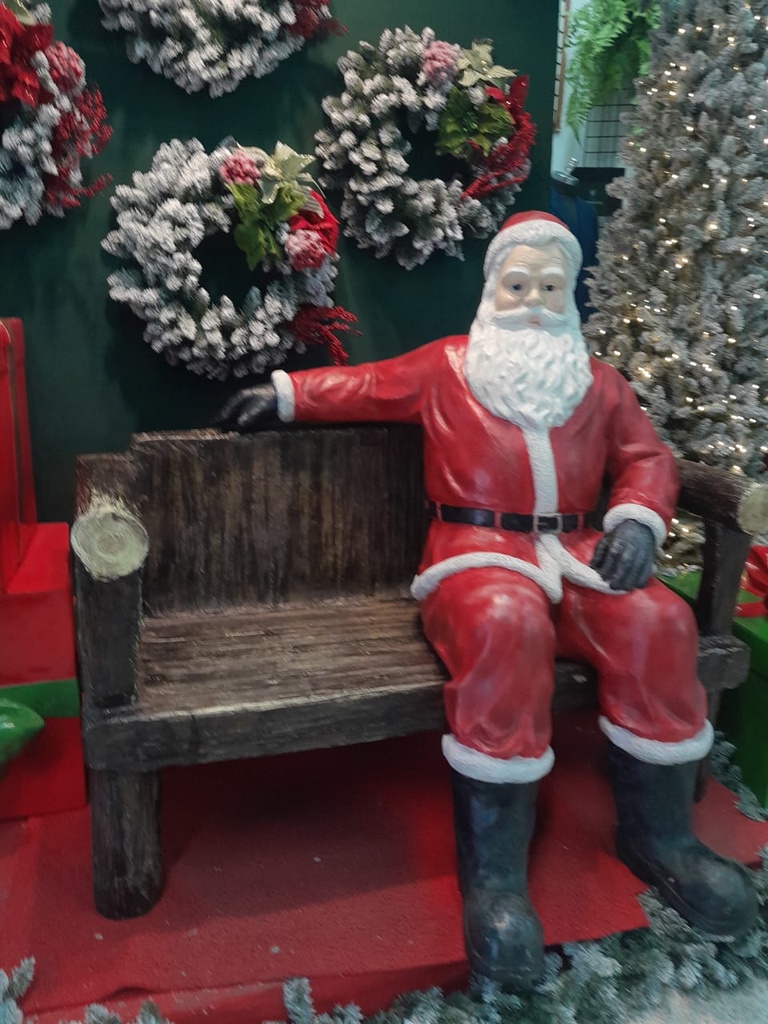 Santa CLaus en Banco