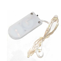 [P-00208] Extension Navideña LED p/Exterior Vintage con bateria, 0.3W, 2700K, 20LED/2Metros, IP65