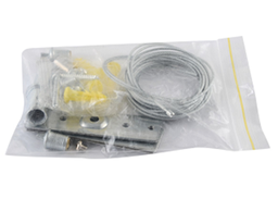 [P-00476] Set de Cables p/Colgar Riel de Lampara Magnetica