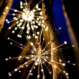 [P-00670] Decoracion Navideña LED tipo Fireworks p/Exterior, 3.6W, 2700K, 110Vac, IP65